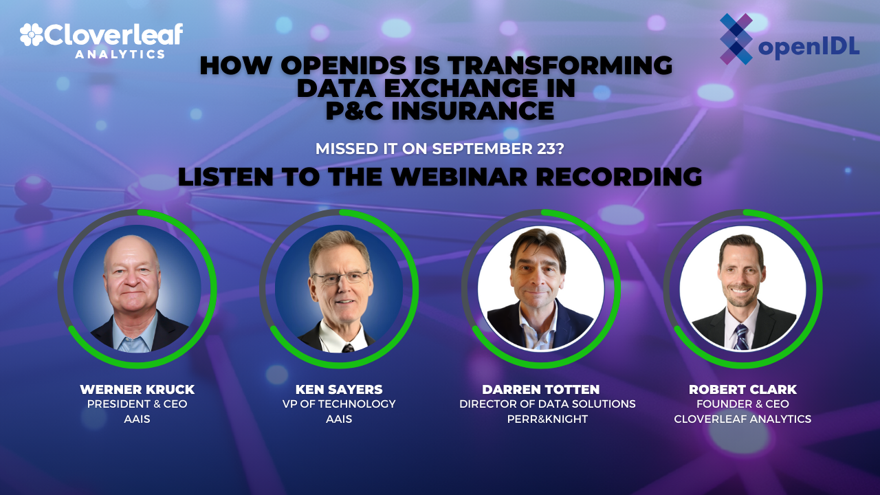 How openIDS is Transforming Data Exchange in P&C Insurance Webinar